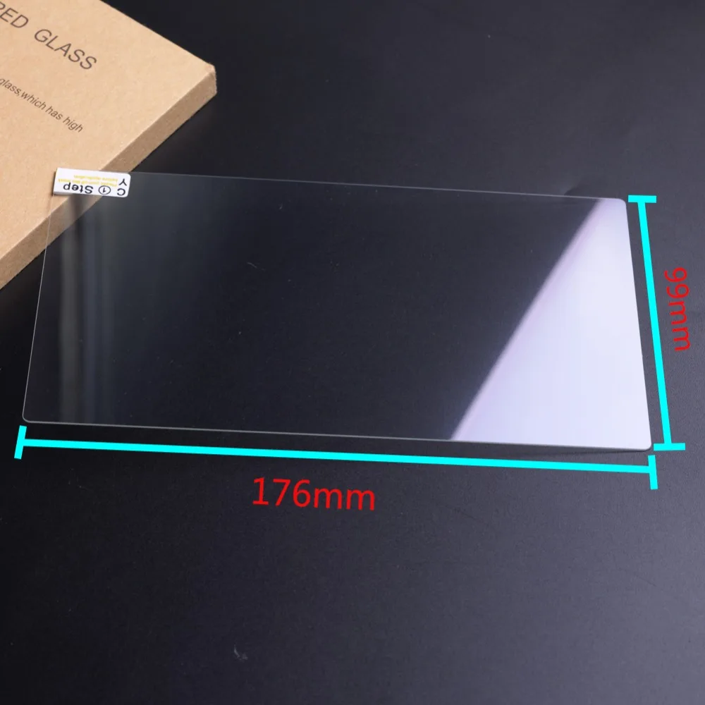 Runmade 8 дюймов стайлинга автомобилей GPS навигации экран сталь защитная пленка