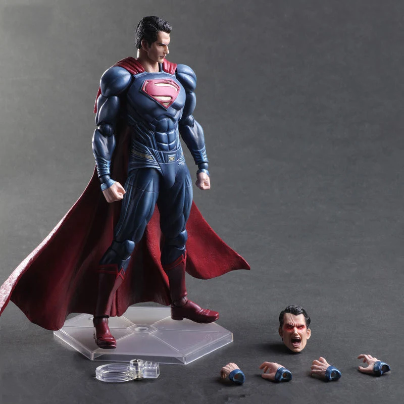 Play Arts DC Super Heroes Супермен фигурка коллекционная игрушка 25 см