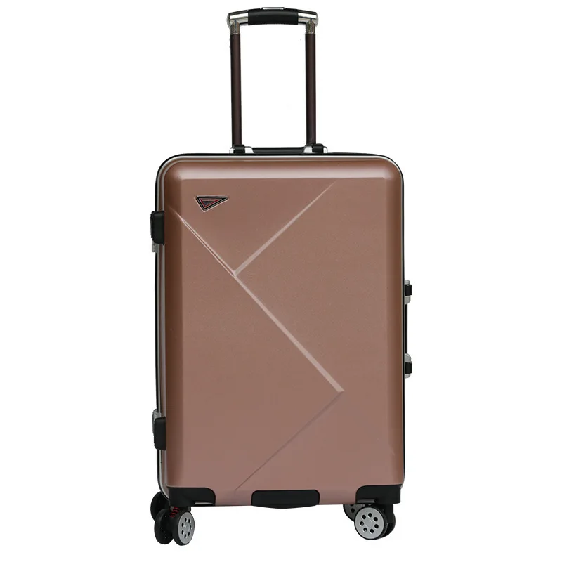 Модная алюминиевая рамка спинер ABS на колесиках чемодан maleta valise valigia|Чемоданы с