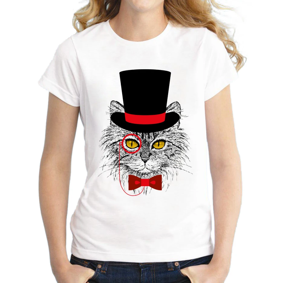 2017 Книги по искусству моды Остерегайтесь кошка девушка рубашка Для женщин футболка Топы корректирующие для
