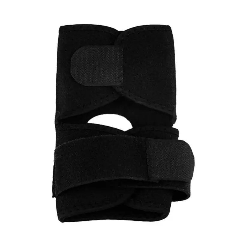 

Outdoor Sport Black Adjustable Elastic Ankle Foot Ankle Support Brace Guard Football Basketball