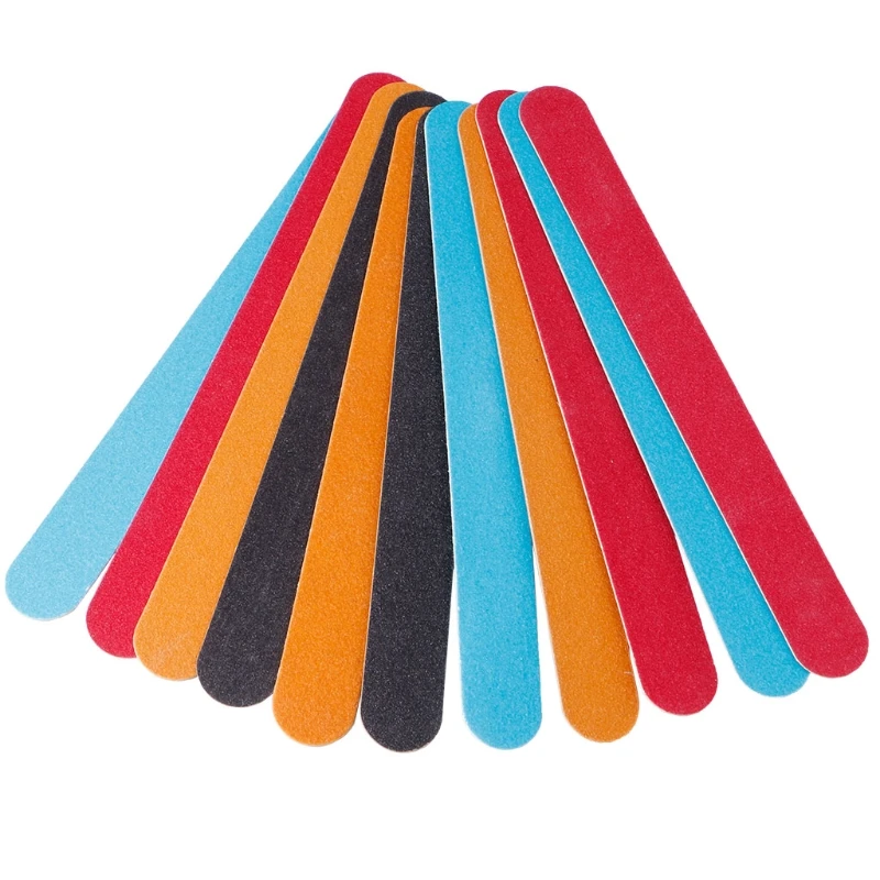 

Pro Nail Art Slim Sanding File Buffer For Salon Manicure UV Gel Polisher Tool