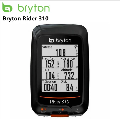 Bryton Rider 310 с поддержкой водонепроницаемого gps велосипедного велосипеда