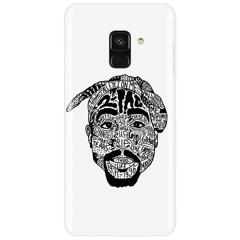 Makaveli Tupac Amaru Shakur Мягкий силиконовый чехол для телефона Samsung Galaxy A5 A7 A8 2015 2016 A3 2017 A9