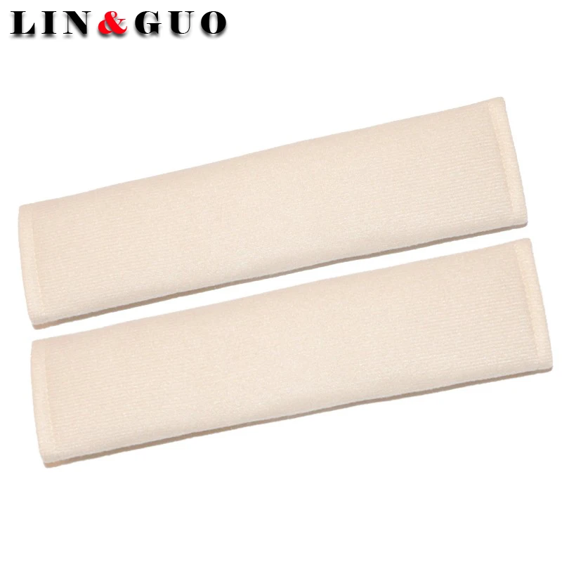 Автомобильный детский хлопковый ремень безопасности 2 шт. Защита плеч Стайлинг