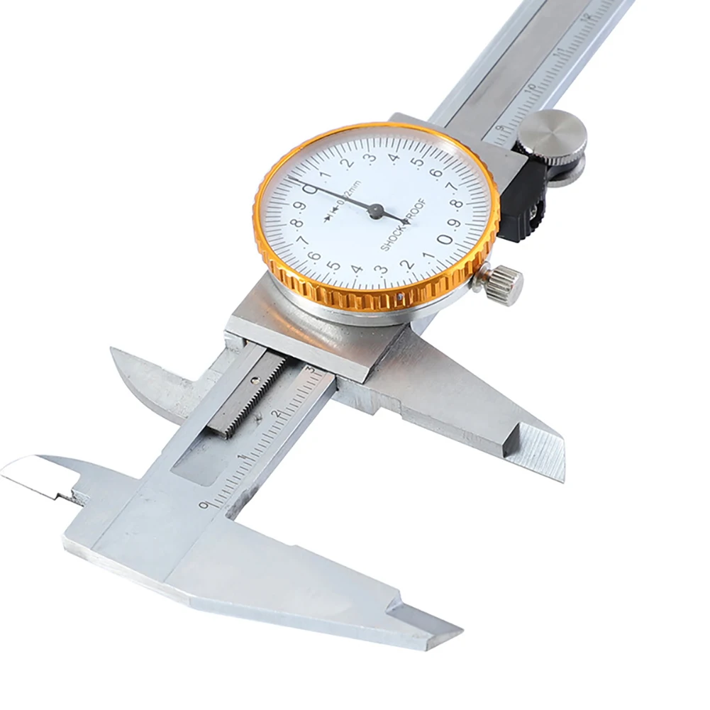 

0-150mm Calipers High Precision Table Vernier Caliper with Watch Double-way Shock-proof Measuring Gauging Tools