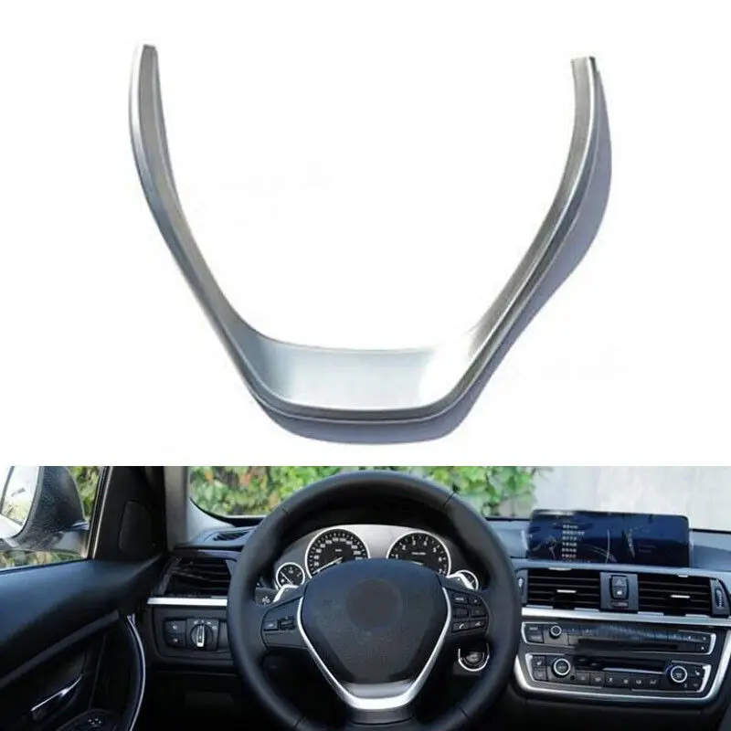 1 шт. накладка на рулевое колесо для BMW 116 118 3 серии F30 316 320 328 2013 2014 2015 2016 | Автомобили