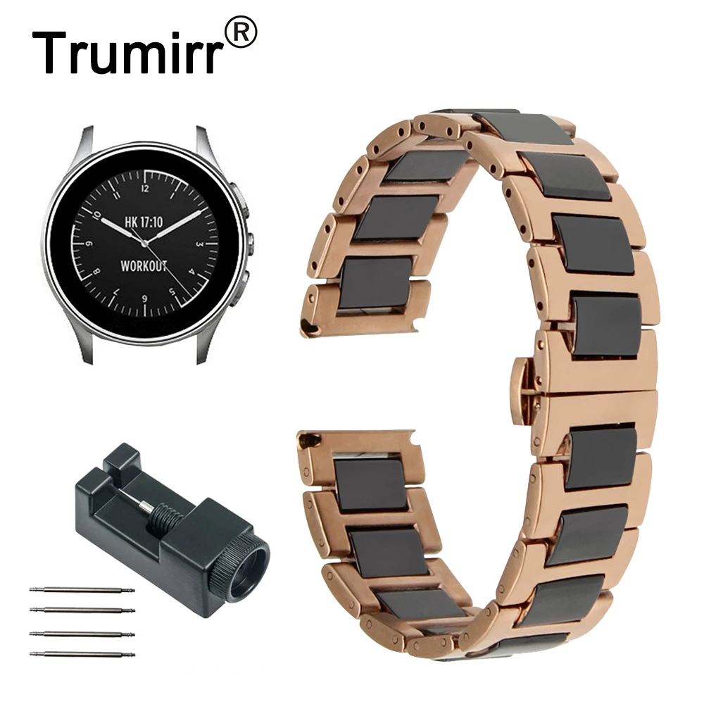22 мм керамический ремешок для часов вектор Luna/меридиан Xiaomi Smartwatch Huami Amazfit браслет