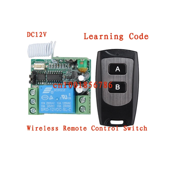 DC 12 V 10A 1CH Беспроводной RF пульт дистанционного управления Переключатель системы