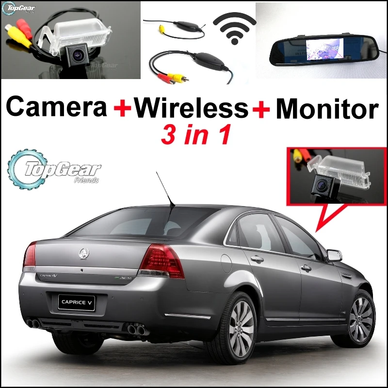 3 в 1 специальная Wi Fi камера + беспроводной приемник зеркальная парковочная