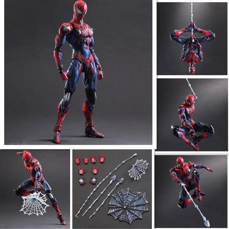 Marvel Играть искусств Человек-паук фигурку игрушки Модель Статуя Коллекционная