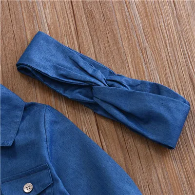 Новые джинсовые синие топы для маленьких девочек + белый платье с пачкой из сетки