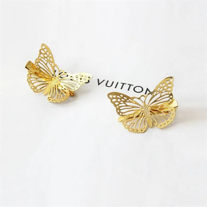 Заколки бабочки для волос аксессуары девочек JWD20|butterfly hairpin|butterfly headdressheaddress |