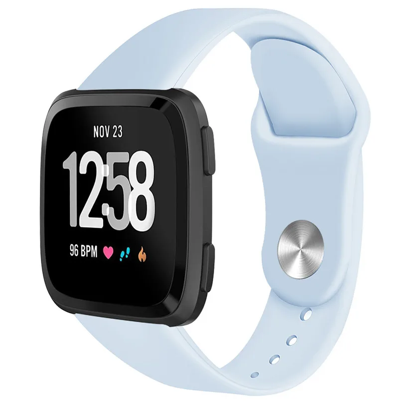 Watch Strap Soft Silicone Replacement Sport Classic Band For Fitbit Versa Smartwatch 3B18 | Электроника