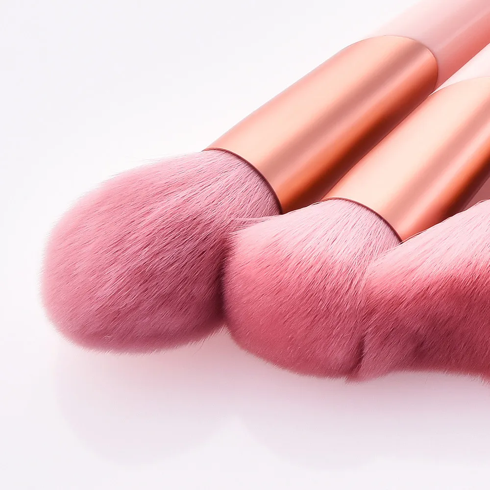 Профессиональный Для женщин косметической художник коллекция Кисти Make-up Make Me Blush/склоненная голова кисти мягкие синтетические волосы горячей