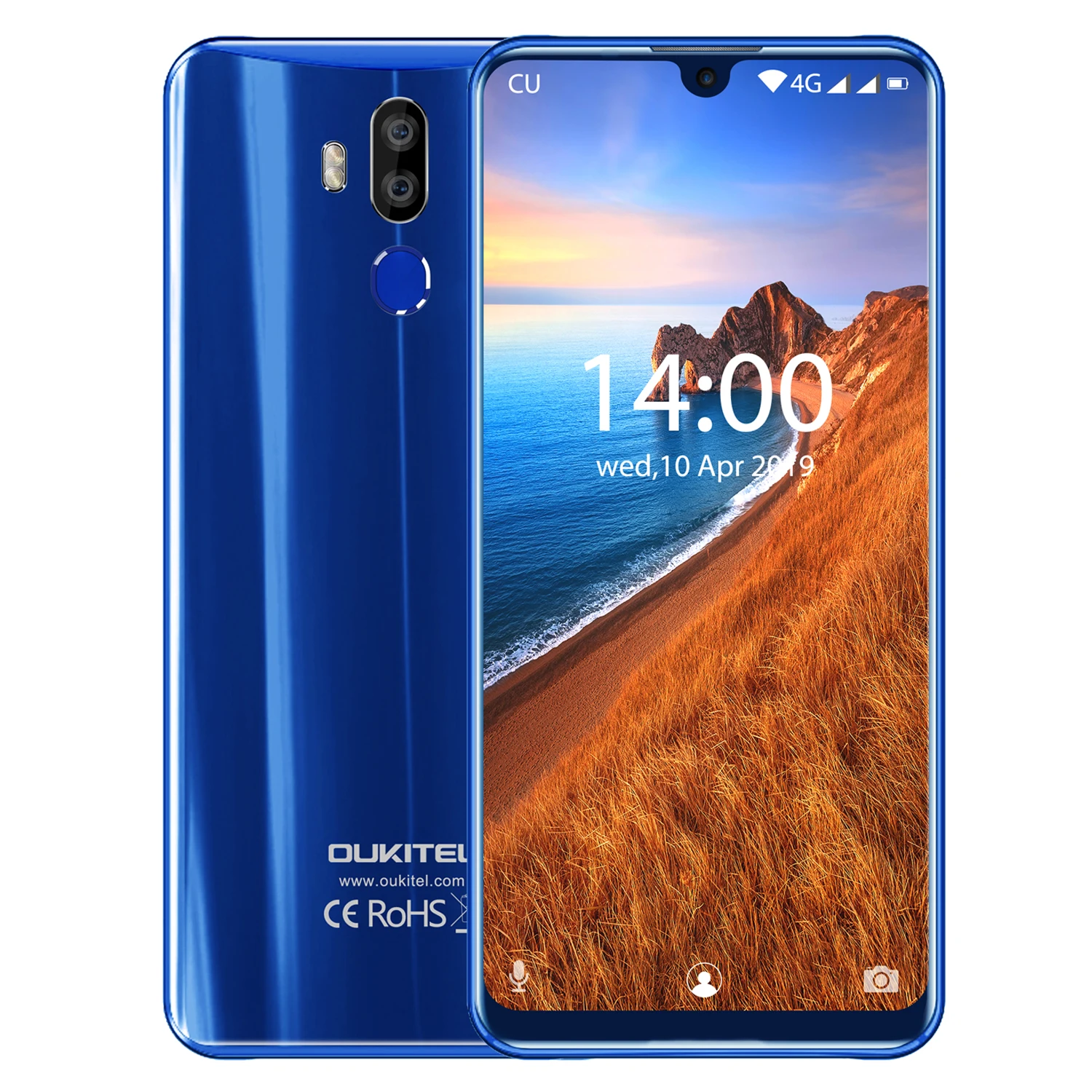 OUKITEL K9 смартфон с 5 дюймовым дисплеем ОЗУ 4 Гб ПЗУ 64 ГБ 7 12 мАч 16 МП 2 МП/8 МП|Смартфоны|