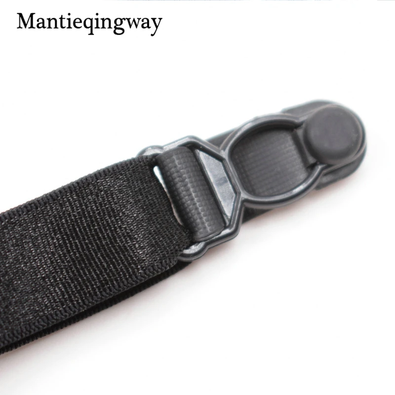 Mantieqingway Мужская рубашка остается держатели для мужчин s подтяжки эластичные