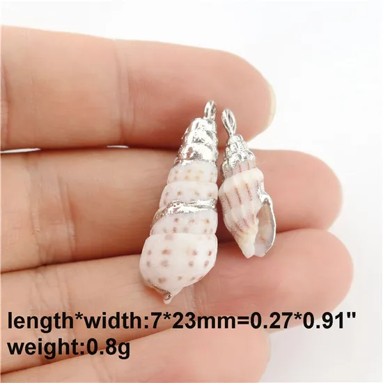 22816 natural shell 2X подвеска в виде раковины из натуральной раковины, подвеска в виде раковины, подвеска в виде раковины, естественная, наугад для самостоятельного изготовления ювелирных изделий, серьги, ожерелья, аксессуары для изготовления - Окраска металла: 22816 natural shell