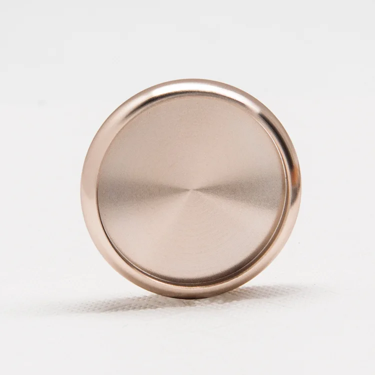 rose gold 6 шт. 24 мм алюминиевое переплет кольцо Пряжка Грибное отверстие связующее с металлическим диском диск переплет книги Переплет поставки A5 связующее - Цвет: rose gold