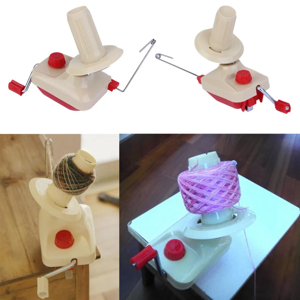 Portable Hand-Operated Yarn Winder Wool String Thread Skein Machine Tool | Инструменты