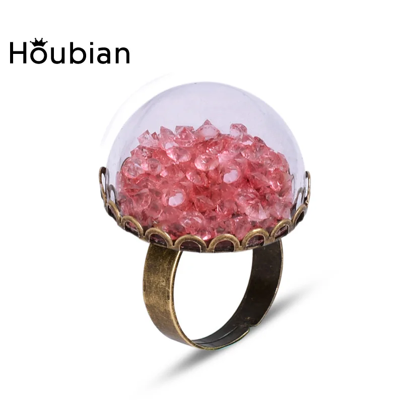 2017 Beauty and the beast Wholesale Lovely Crystal Charms Fingers Rings Jewelry for Women Adjustable free shipping | Украшения и