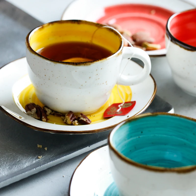 Керамическая кружка в японском стиле высококачественный подарок на день