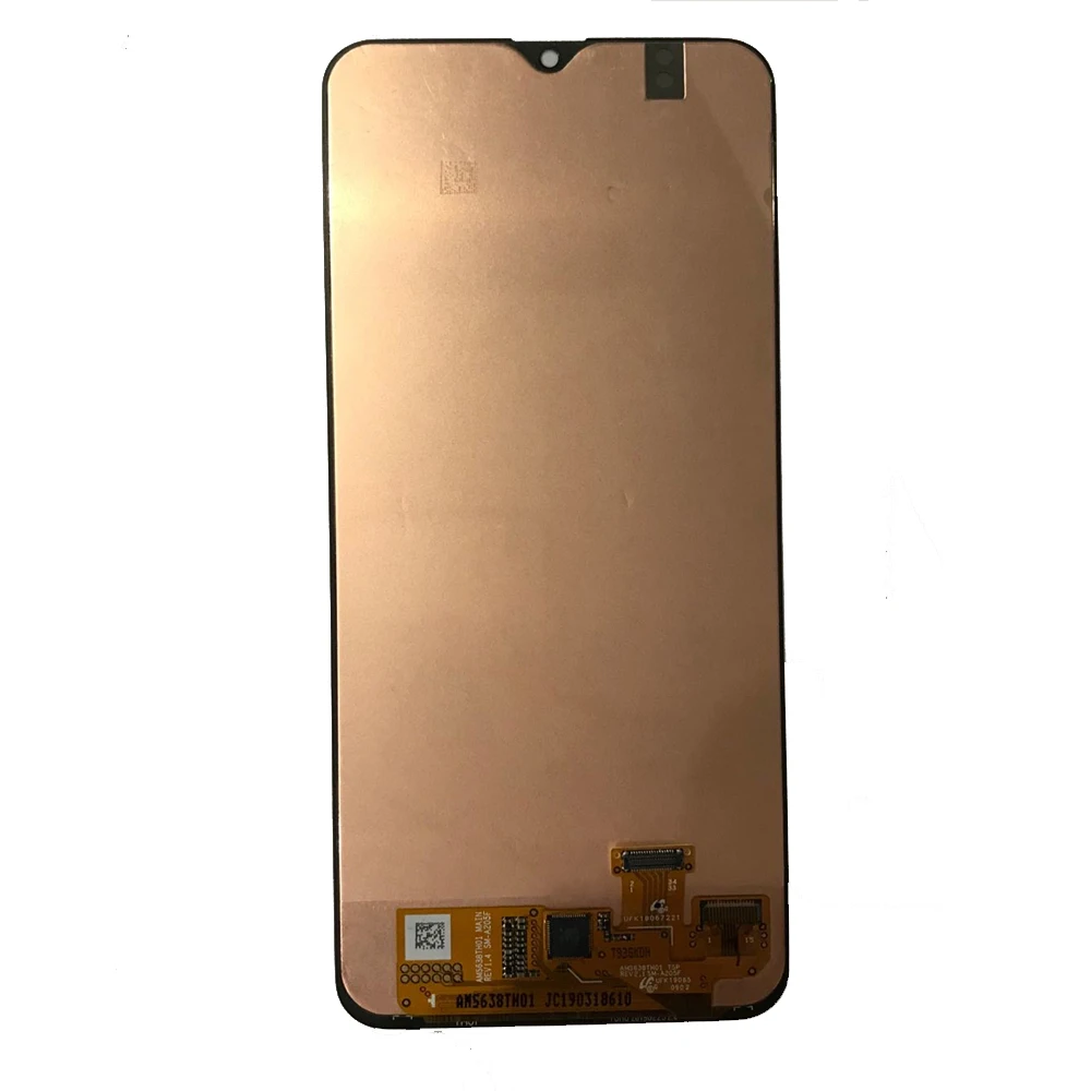 Супер Amoled ЖК-дисплей для samsung A20 A205/DS A205F A205FD A205A ЖК-дисплей сенсорный экран дигитайзер в сборе для samsung A20