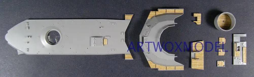 ARTWOX Revell 5002 немецкая Быстрая атака лодка S-100 деревянная палуба AW50033