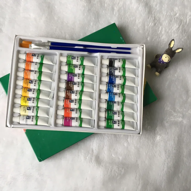 5ml*24 Pieces /Set Gouache Paint Set Watercolor Paints Professional For Artists |
