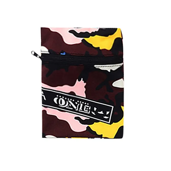 Outdoor Running Bags Cycling Wrist Support Band Wallet Safe Storage Pocket Wallets Zipper Ankle Wrap Sport Strap Wristband&xs - Цвет: coffee