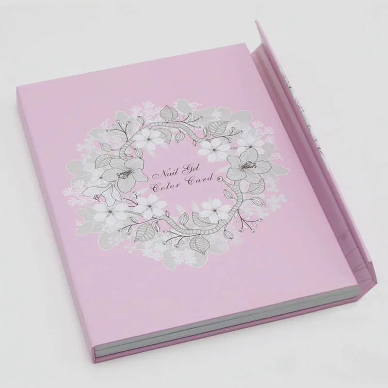 Гель-лак для ногтей дисплей карты ногти &quotсделай сам&quot Книга цветная доска