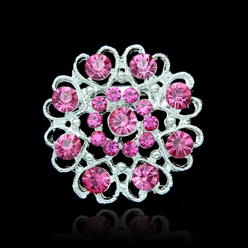 Новый роскошный жемчуг серебро Украшенные стразами Перл Diamante брошь для Для