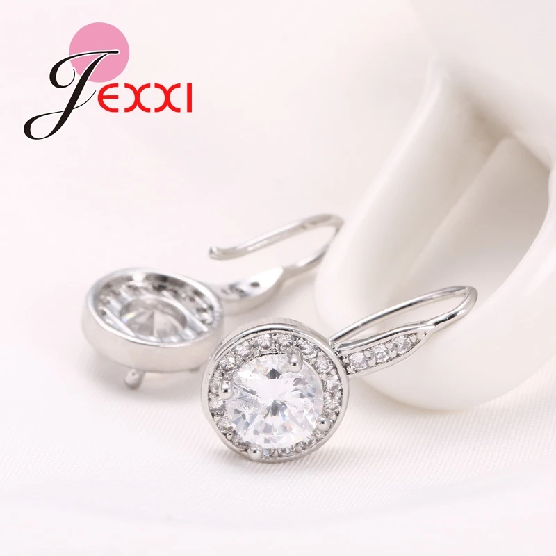 Женские серьги из серебра 925 пробы с фианитом|pendant switch|earring rhinestoneearrings zebra |