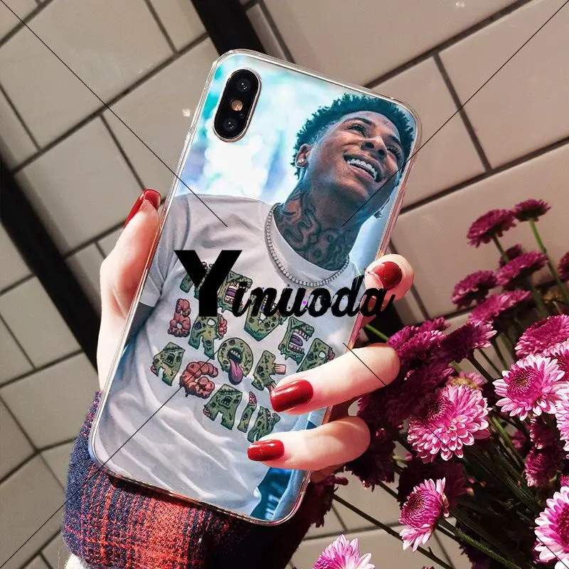 Yinuoda Youngboy Never break снова Merch шаблон чехол для телефона Apple iPhone 8 7 6 6S Plus X XS MAX 5 5S SE XR мобильные чехлы - Цвет: A8