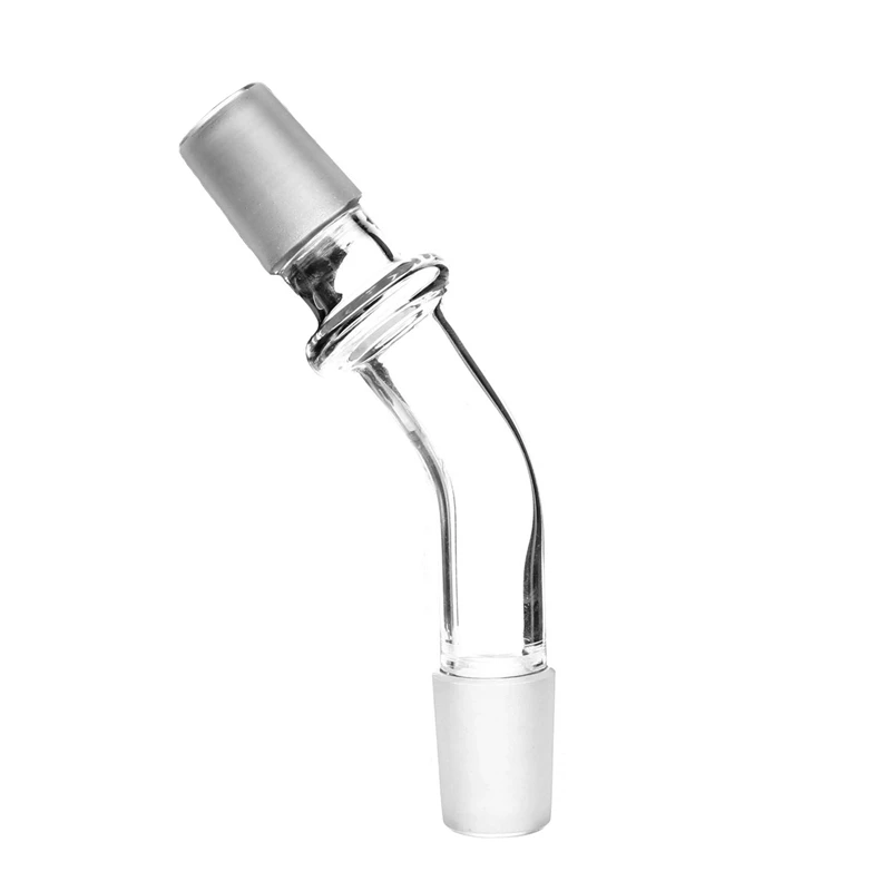 

Smoking Dogo 45 Degree Bent Shape Male to Male Glass Adapter 14mm Drop Down Glass Adapter