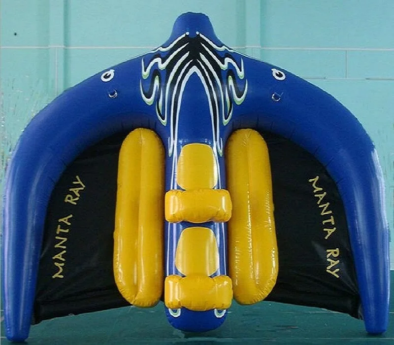 3 6 х2 4 м надувная Спортивная летающая Рыбная трубка рыба Manta Ray для водных игр с