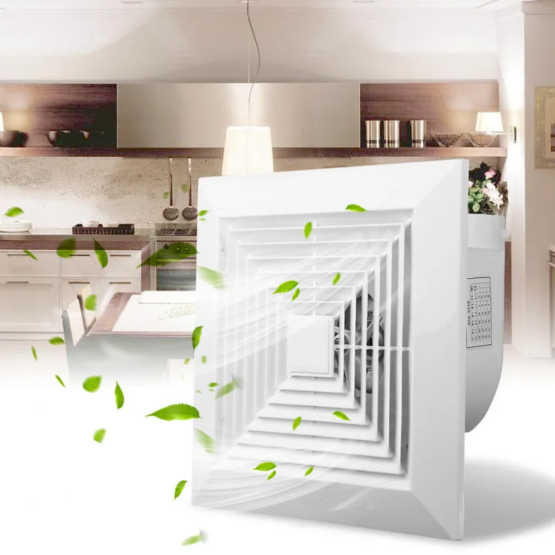 Вентилятор Потолочный настенный с низким уровнем шума 31 Вт 6 дюймов 220 В|Вытяжные