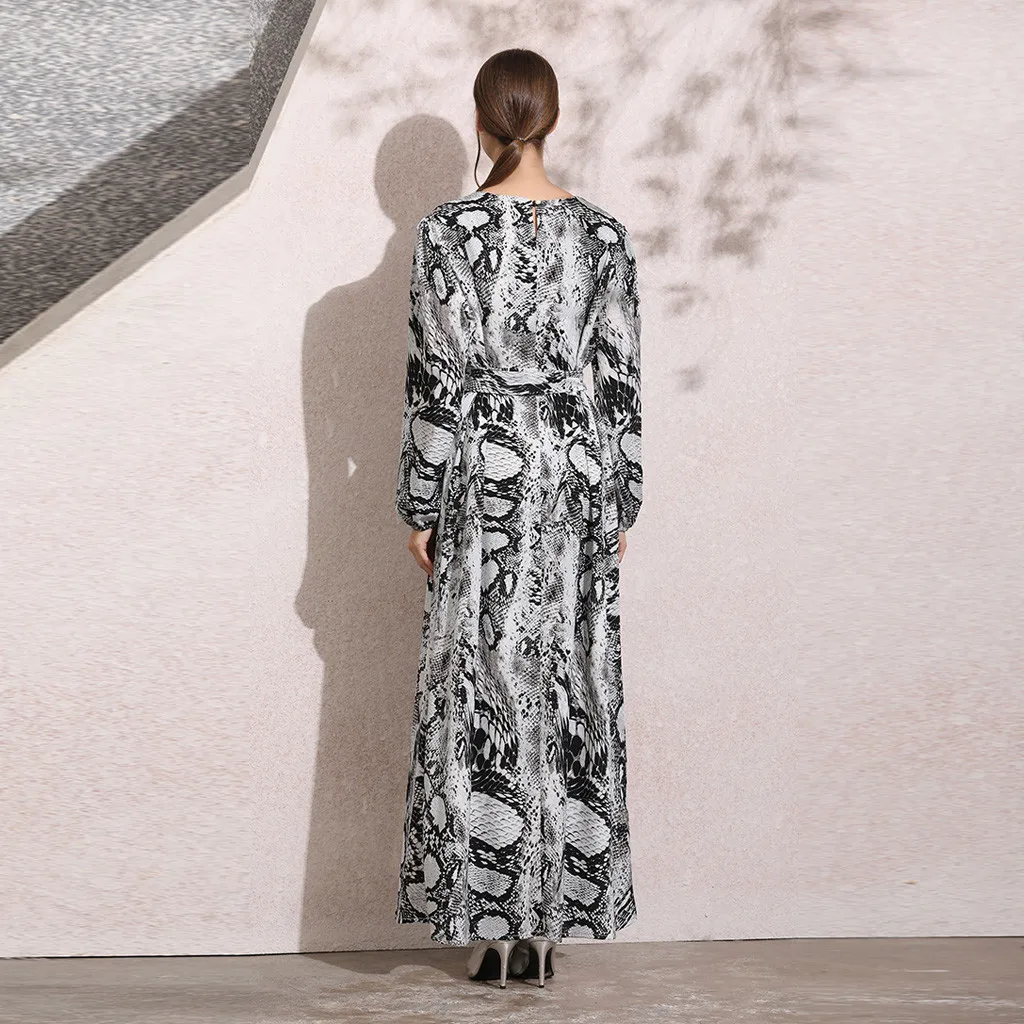 Vestidos 2019 Весенняя полосатая Abaya Дубай Турция арабское мусульманское женское