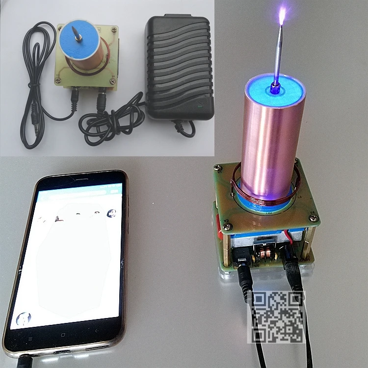 Music Tesla Coil Space Lights Плазменные динамики Technology электронная продукция сделай