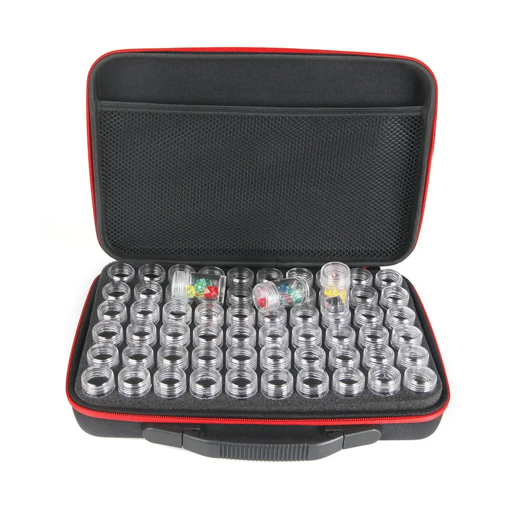 60 Слот Чехол для хранения алмазной живописи коробка вышивания пластиковые