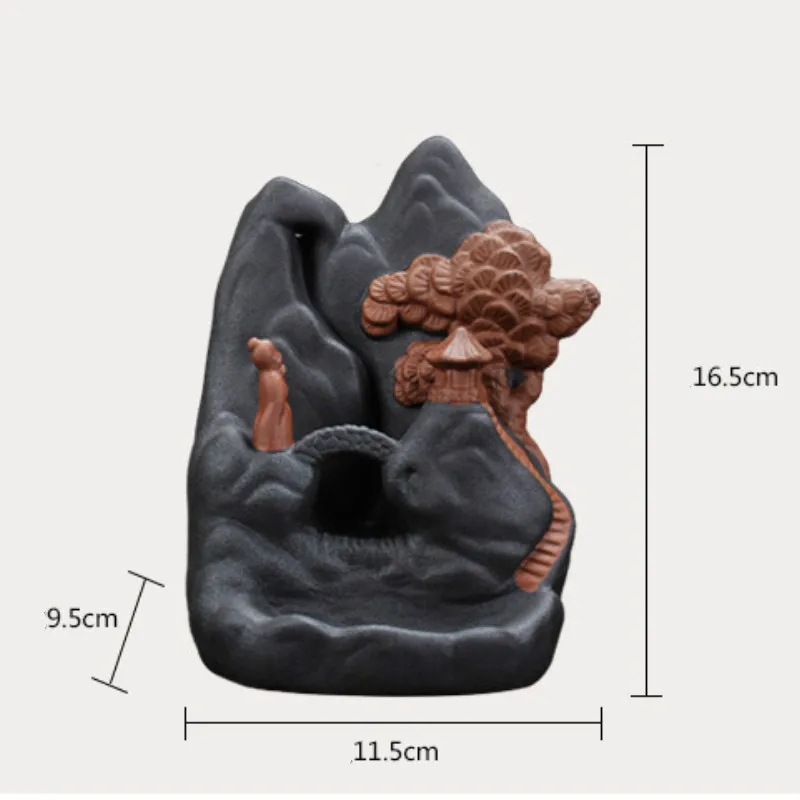 F горная горелка для благовоний подставка гостиной керамический фиолетовый