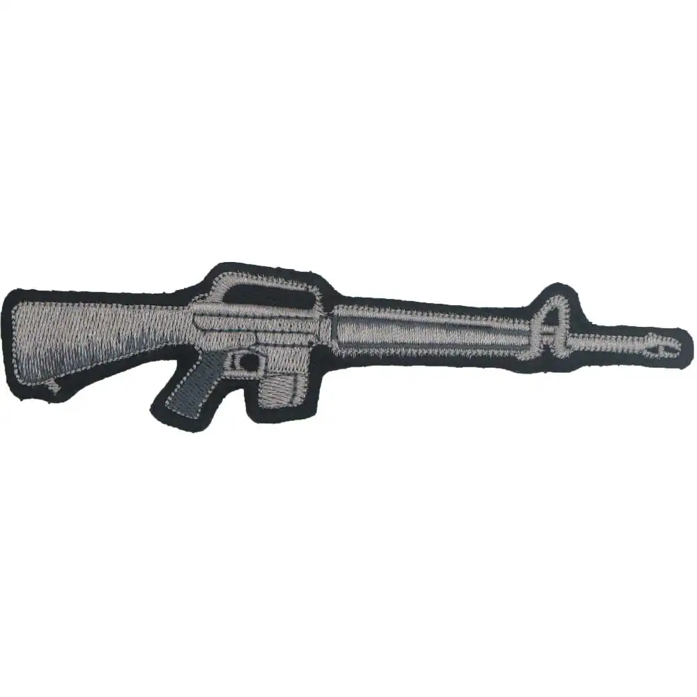 M16 винтовка патч вышитая аппликация этикетка для шитья панк байкерское патчи