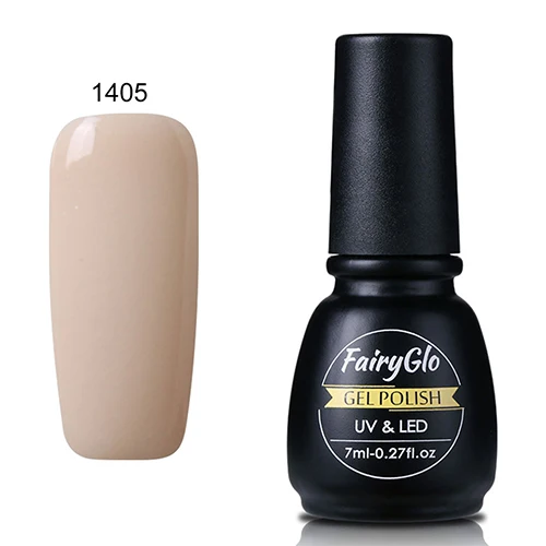 1405 Fairyglo для ногтей набор для приготовления чая 1 демпферный лист Гель-лак светильник Цвет серии УФ-гель для ногтей, инструменты для маникюра, лак для ногтей, Гель-лак для ногтей, Наборы - Цвет: 1405