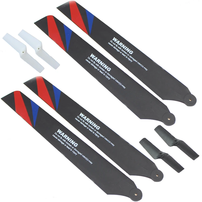 

XK K130 2.4G RC Helicopter spare parts K130.0003 main propeller blade / K130.0018 Tail blade