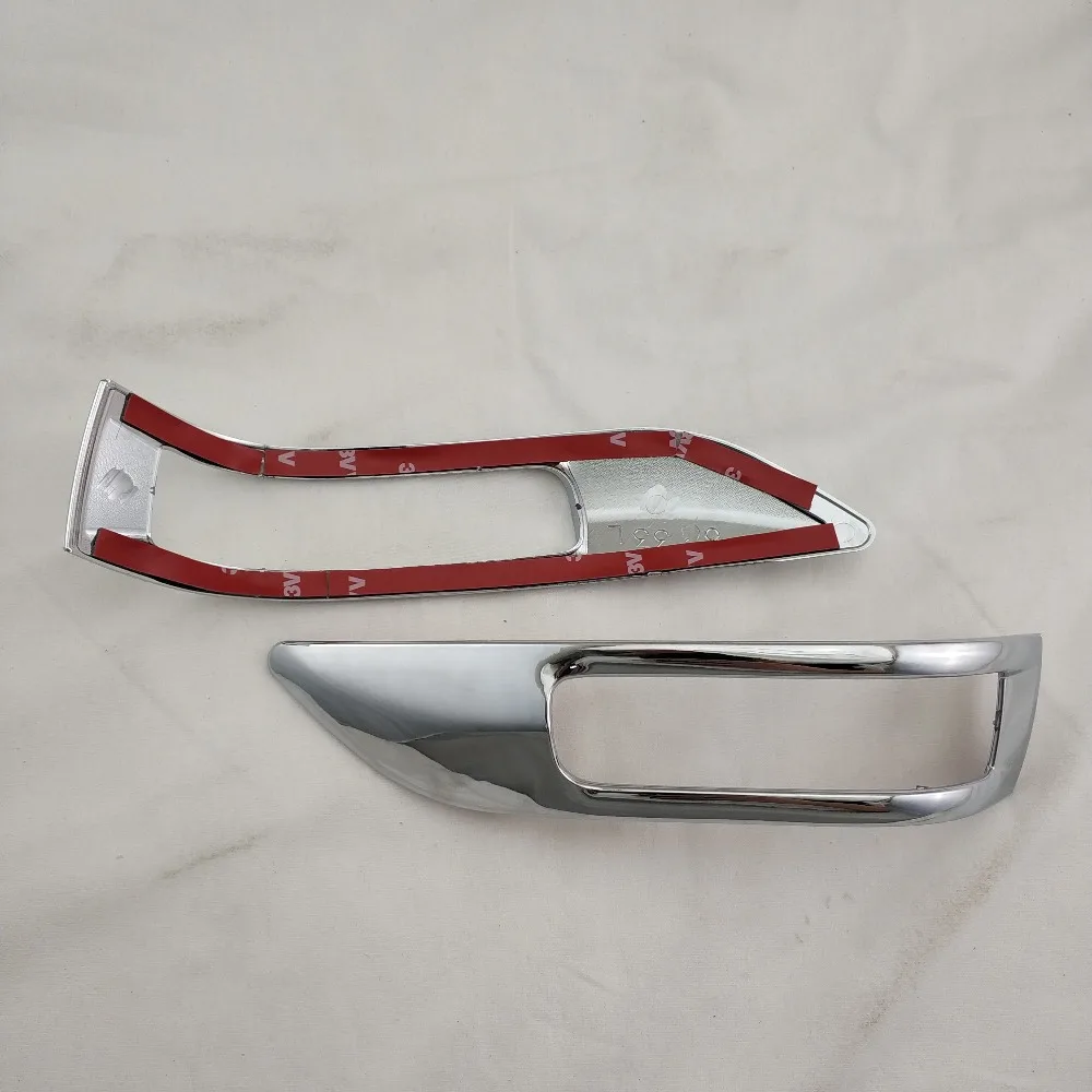 Для Toyota Voxy Vigo Fortuner Alphard Noah Vellfire Estima Vanguard 2 шт. дверное зеркальное покрытие Garnish ABS