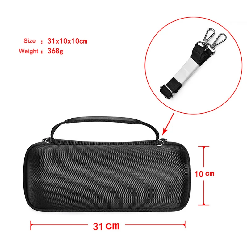 Новый портативный защитный жесткий чехол для JBL Charge 4 Charge4 Bluetooth Speaker Carry Pouch Bag Cover Box