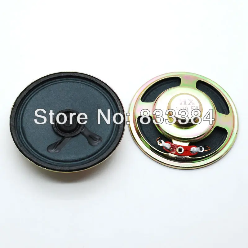 Алюминиевый корпус 10 шт. 0 5 Вт 8 Ом 8R 57 мм/2 2 дюйма диаметр H15 мм внутренний