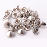 50sets cone shape 1812mm metal top quality garment rivets studs spikes rivets for clothes bag belt decoration