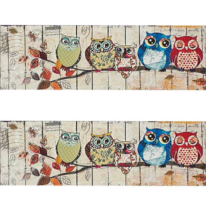 

5D DIY Full Drill Round Diamond Painting Cute Cartoon Owl Pattern Mosaic Cross Stitch Needlework Diamond Embroidery Sticker