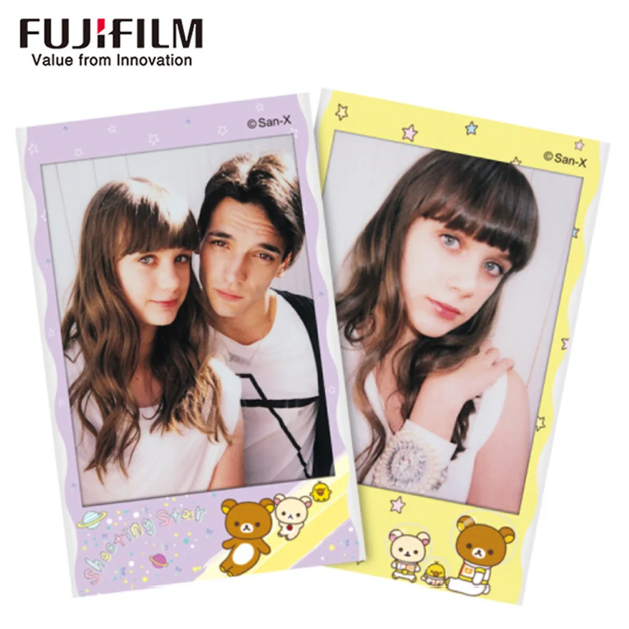 Оригинальный Fujifilm Instax Mini Fuji Film рилаккума для камер Мгновенной Печати 8 7 s 50 50i 90 25 dw